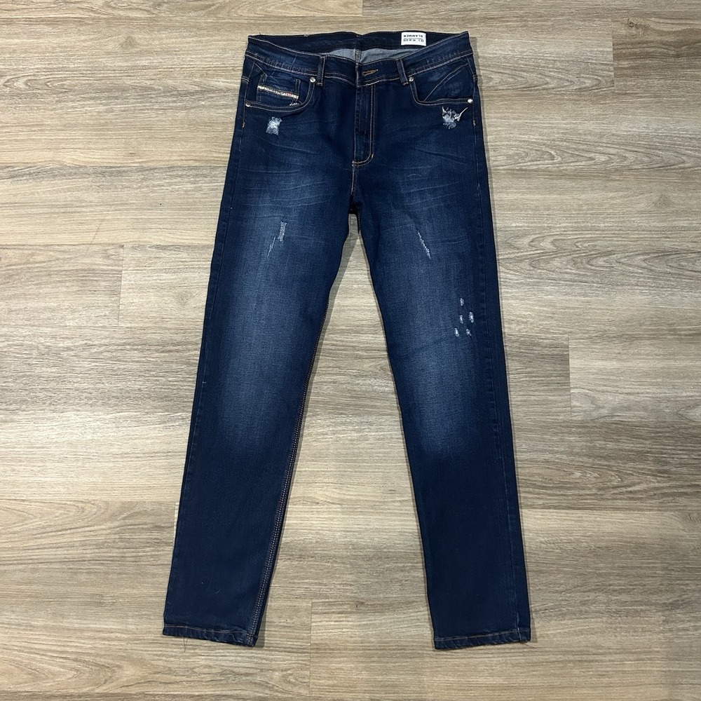 DIESEL INDUSTRY MENS JEANS SLAMMER Skinny Stretch SIZE-36x32 Never Worn